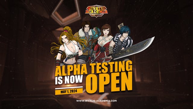 RIVALIS ACADEMIA: ALPHA TESTING IS NOW OPEN! 📱