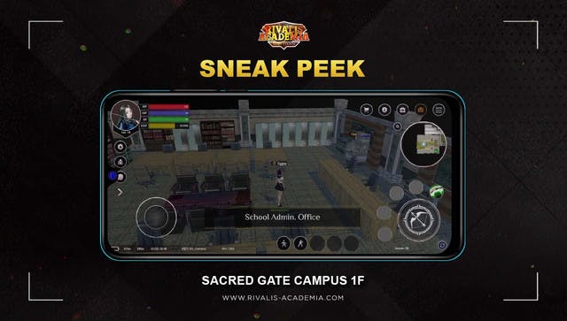 EXPLORATION OF SACRED GATE CAMPUS 1F